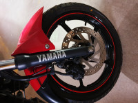 Red Yamaha FZ-S FI V2