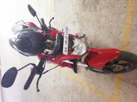 Red Yamaha FZ-S FI V2