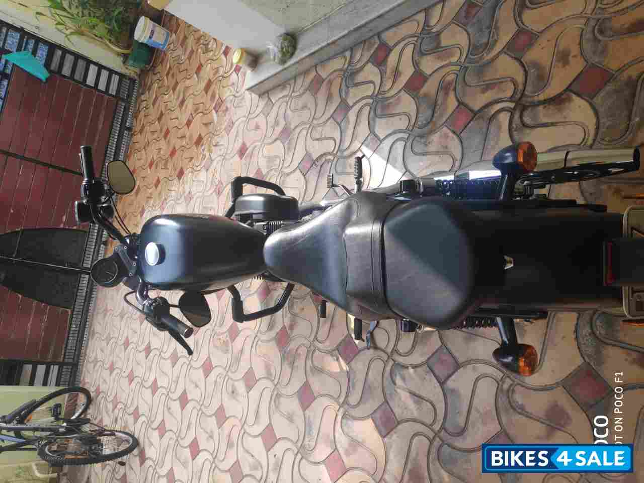 Matte Black Harley Davidson Iron 883