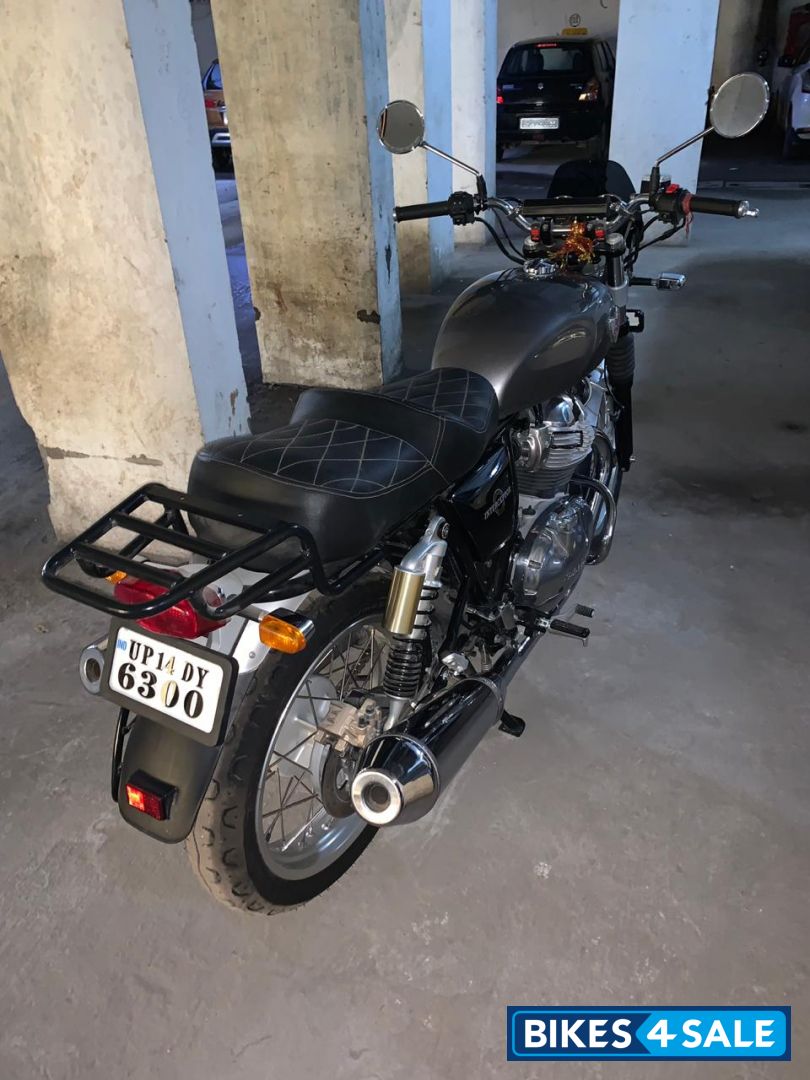 Silver Royal Enfield Interceptor 650 Twin