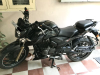 Black TVS Apache RTR 200 4V