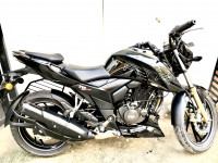 Black TVS Apache RTR 200 4V
