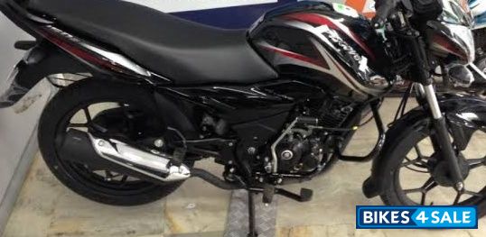 Black Bajaj Discover 150 S