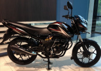 Black Bajaj Discover 150 S