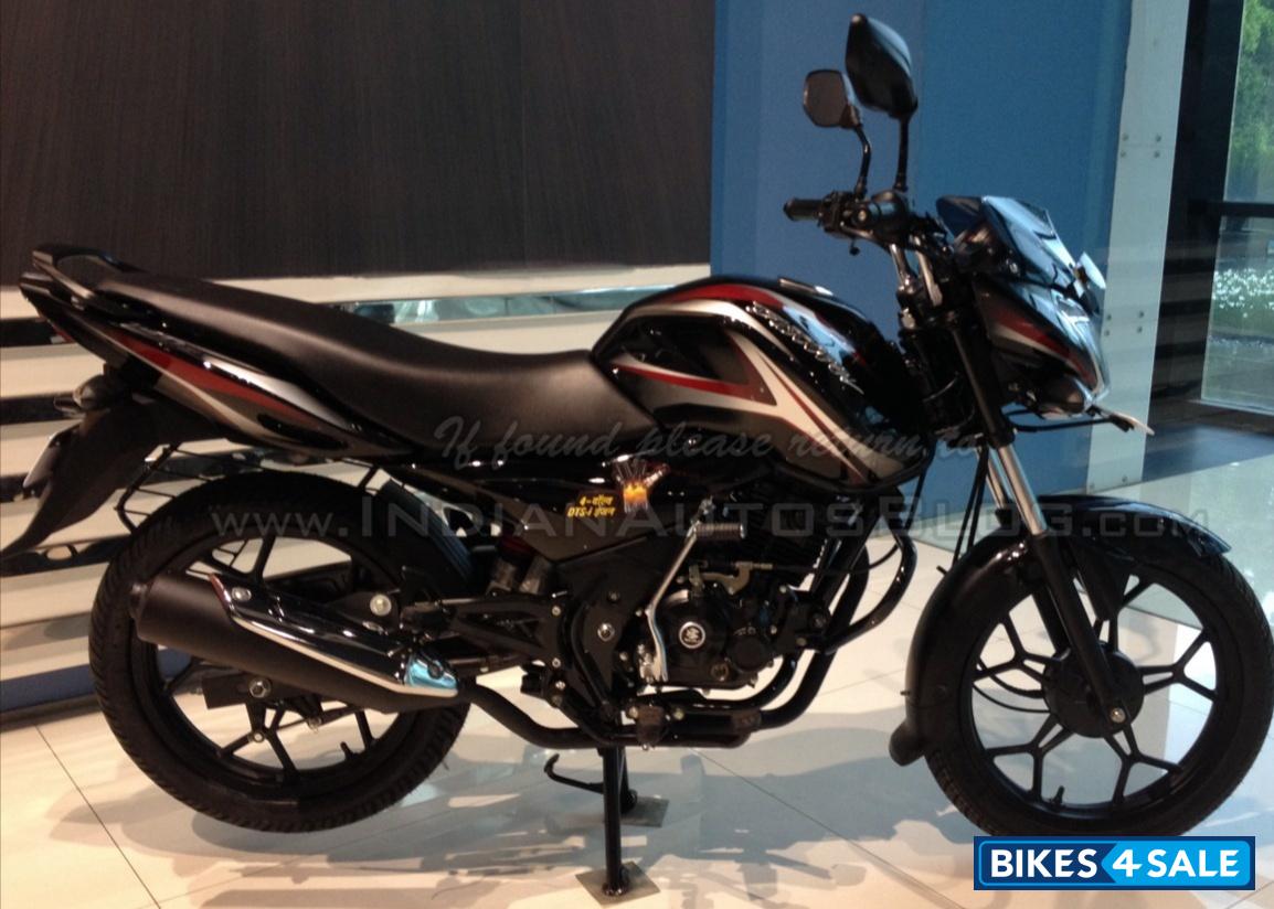 Black Bajaj Discover 150 S