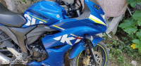 Blue Suzuki Gixxer SF