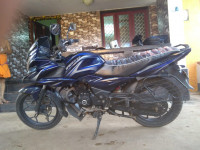 Blue Bajaj Discover 150 F