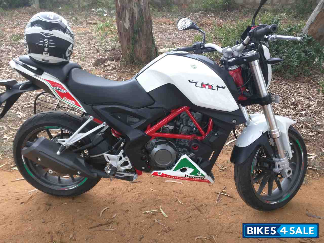 White Benelli TNT 25