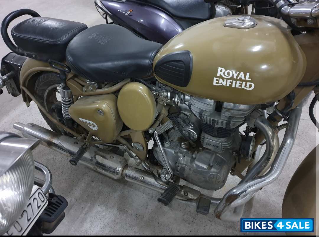 Desert Brown Royal Enfield Classic Desert Storm