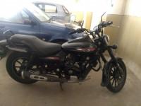 Black & Red Bajaj Avenger Street 220