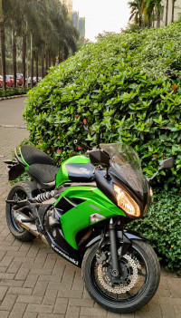 Green Kawasaki Ninja 650