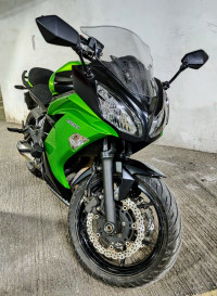 Green Kawasaki Ninja 650