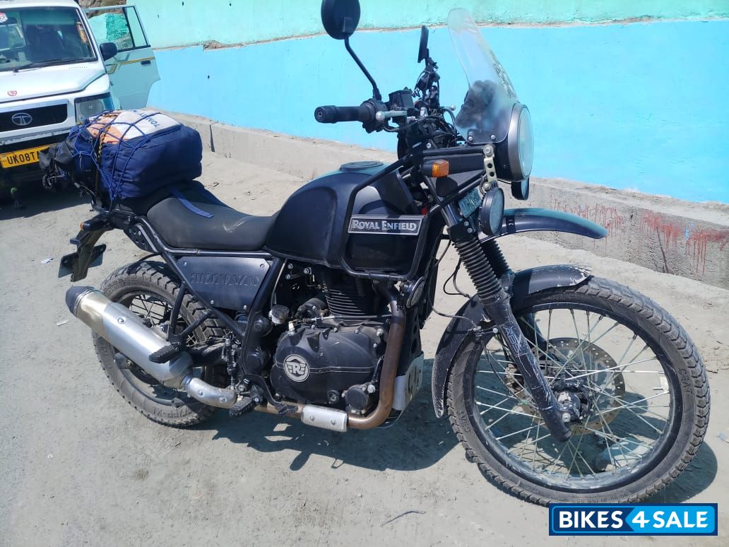 Black Royal Enfield Himalayan