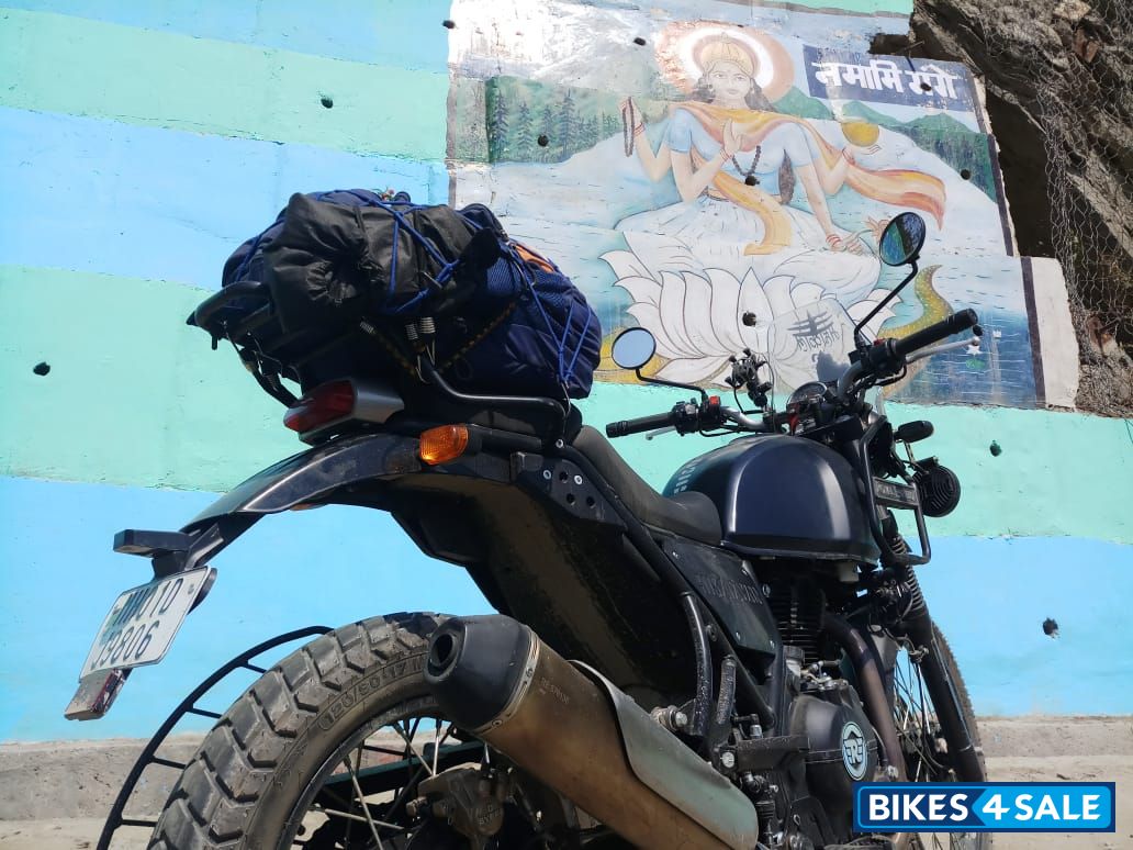 Black Royal Enfield Himalayan