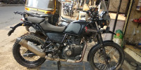 Black Royal Enfield Himalayan