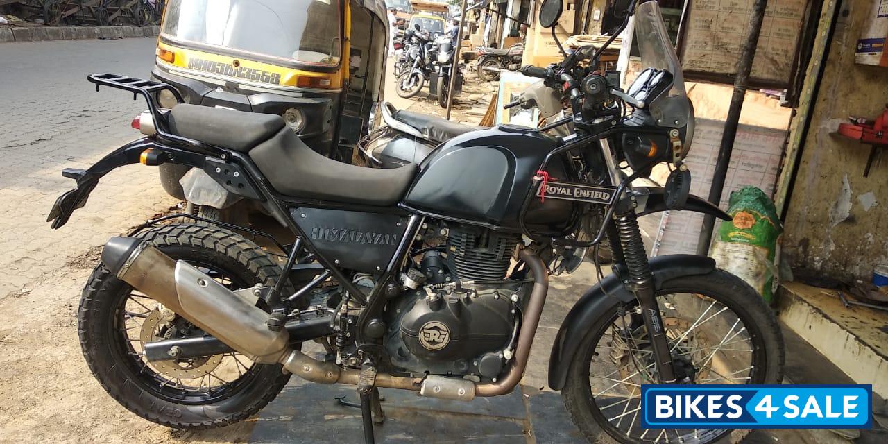 Black Royal Enfield Himalayan