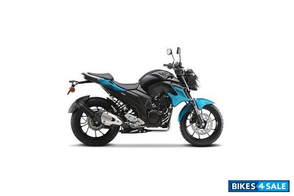 Black & Blue Yamaha FZ25