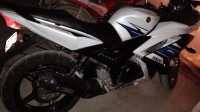 White Blue Yamaha YZF R15 S