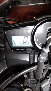 White Blue Yamaha YZF R15 S