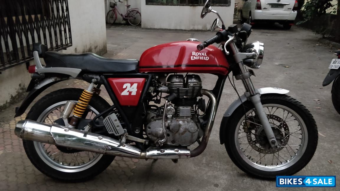 Red Royal Enfield Continental GT 535