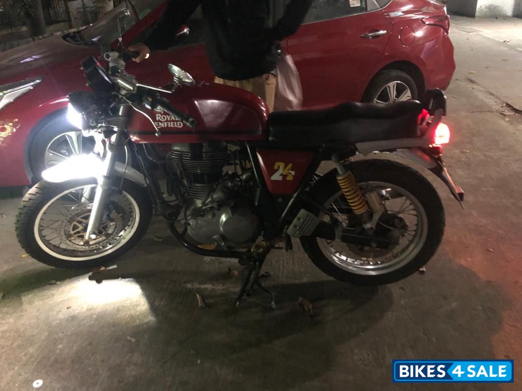 Red Royal Enfield Continental GT 535