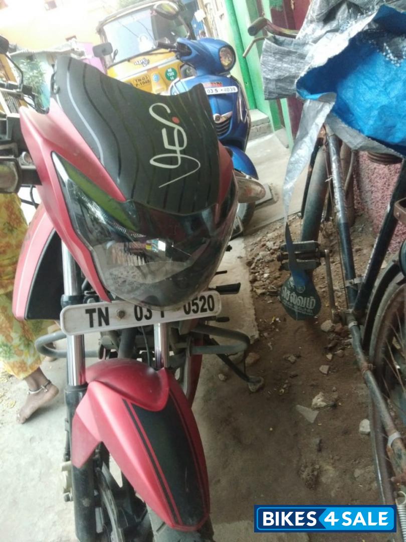 Matte Red TVS Apache RTR 160