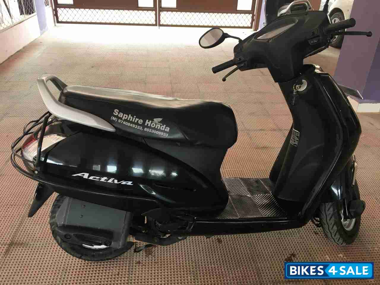 Black Honda Activa