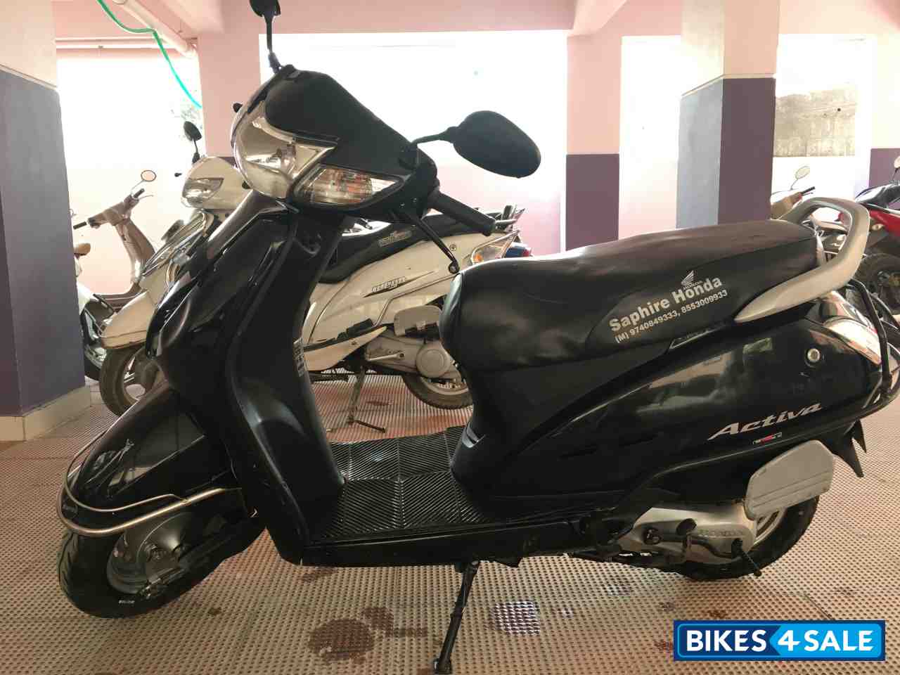 Black Honda Activa