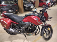 Red Honda CB Unicorn 160