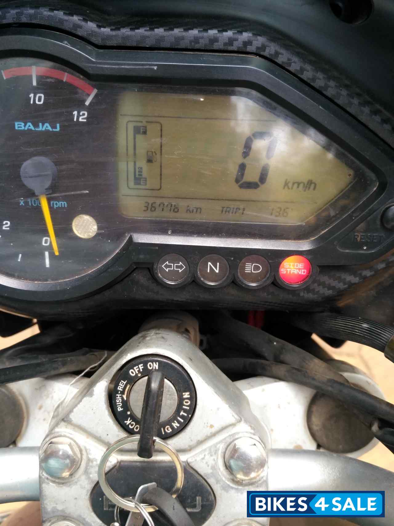 Black Bajaj Pulsar 150 DTSi