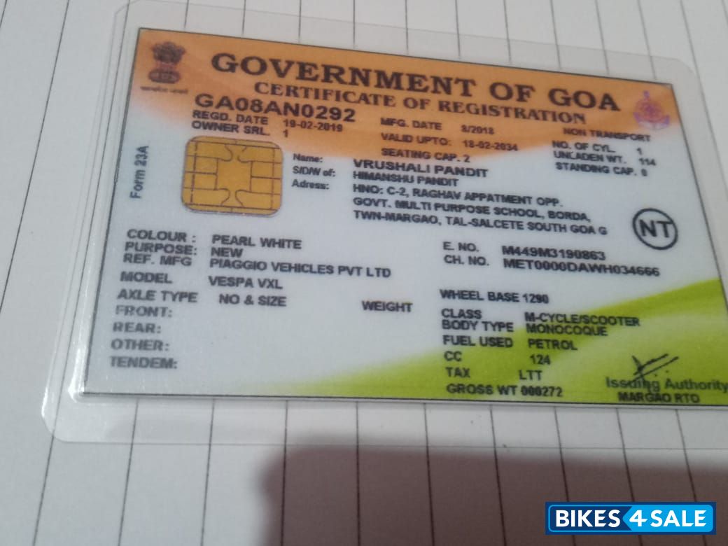 Vespa VXL 125