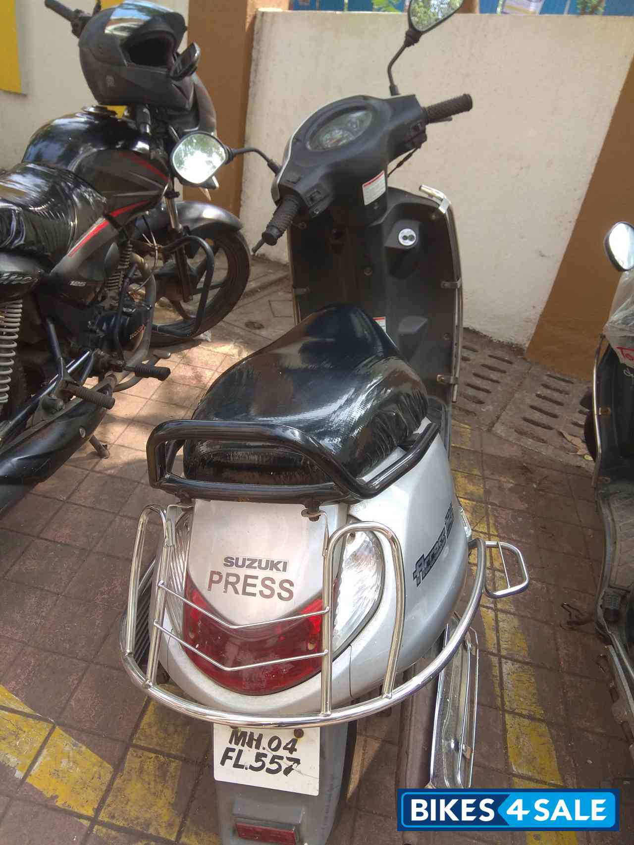 Silver Suzuki Access 125