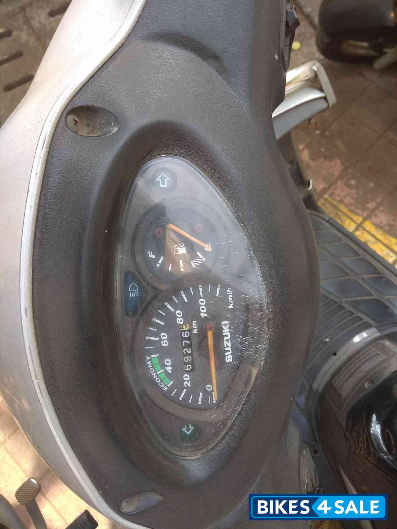 Silver Suzuki Access 125