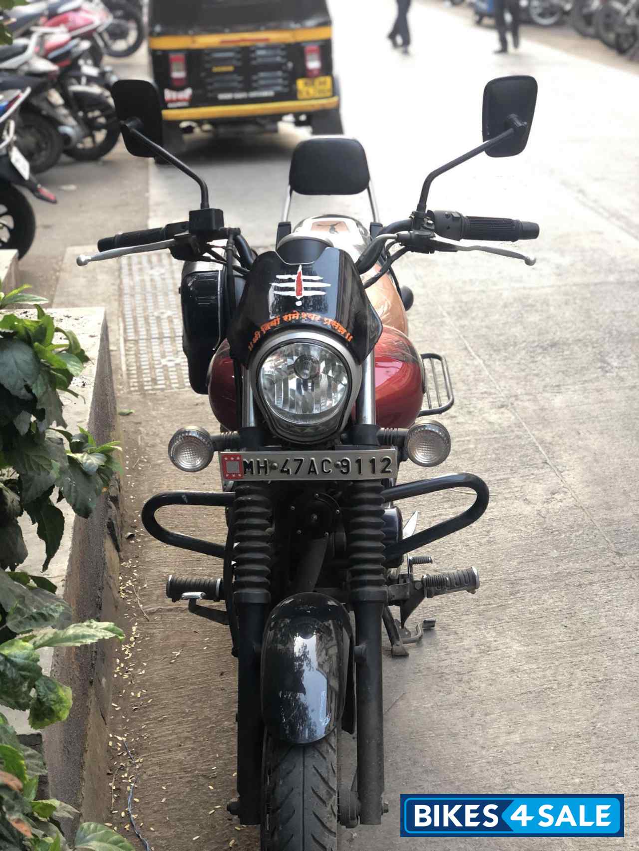 Spicy Red Bajaj Avenger