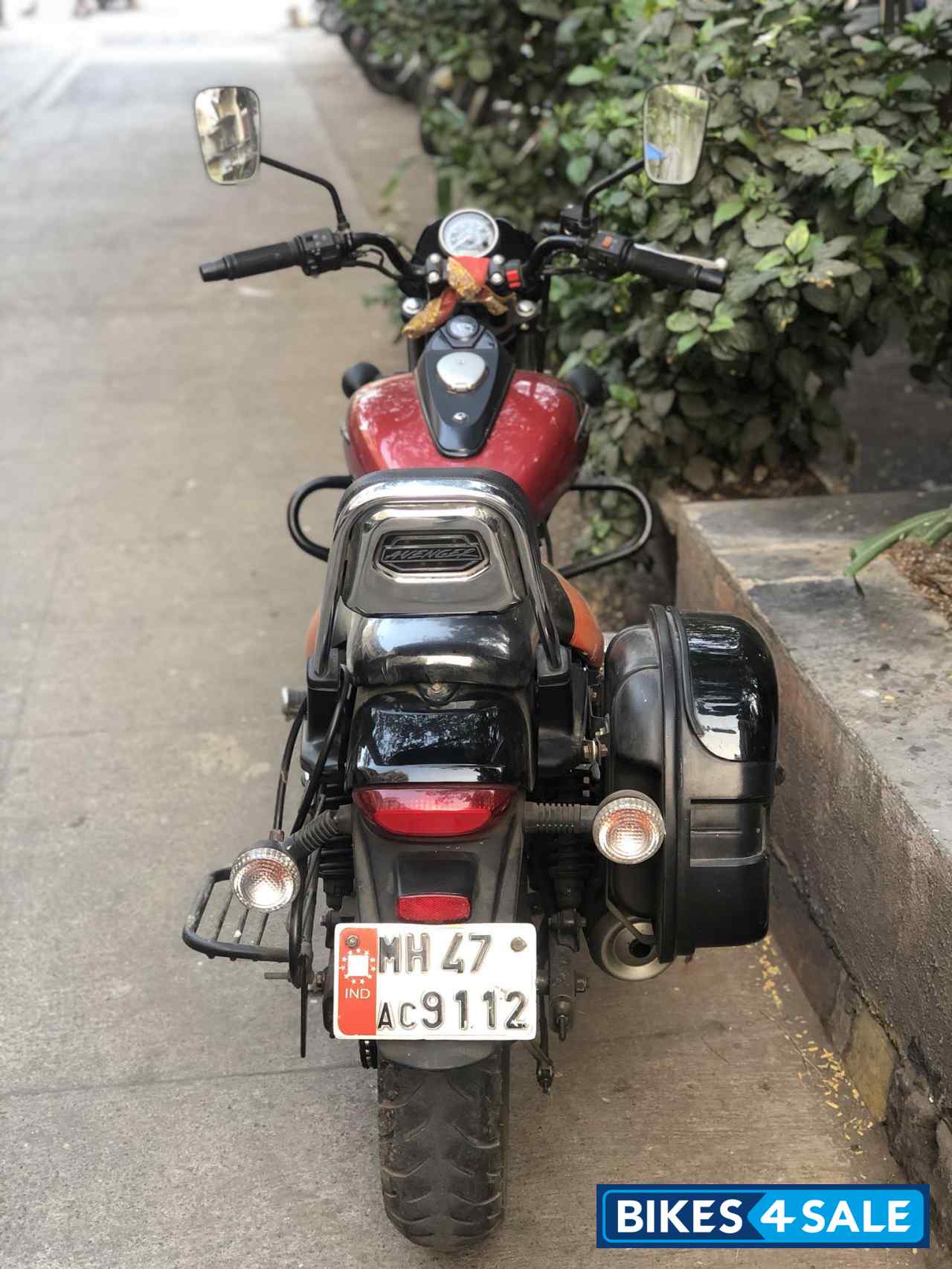 Spicy Red Bajaj Avenger