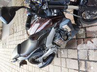 Twilight Plum Bajaj Dominar 400 Disc