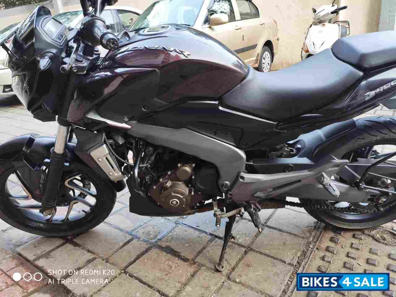 Twilight Plum Bajaj Dominar 400 Disc