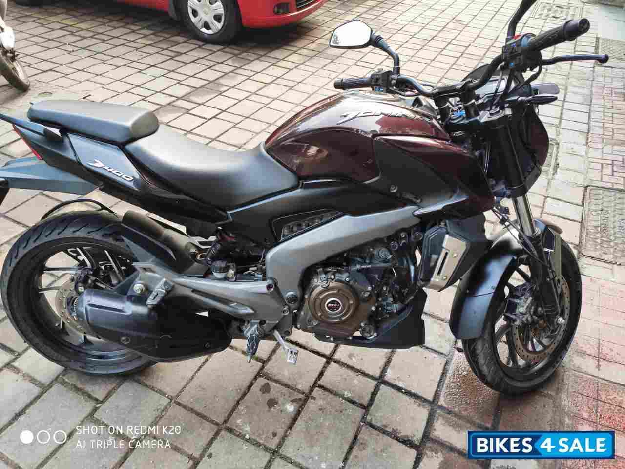Twilight Plum Bajaj Dominar 400 Disc