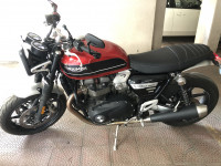 Red -black Triumph  speed twin