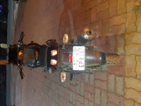 Black Bajaj Pulsar 220F