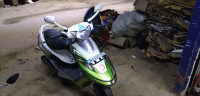 Green-white TVS Scooty Pep Plus
