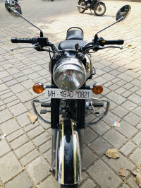 Black Royal Enfield Classic Chrome