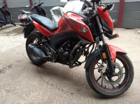 Red Honda CB Hornet 160R