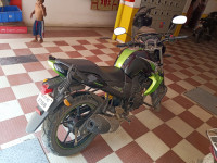 Black-green Yamaha FZ-S