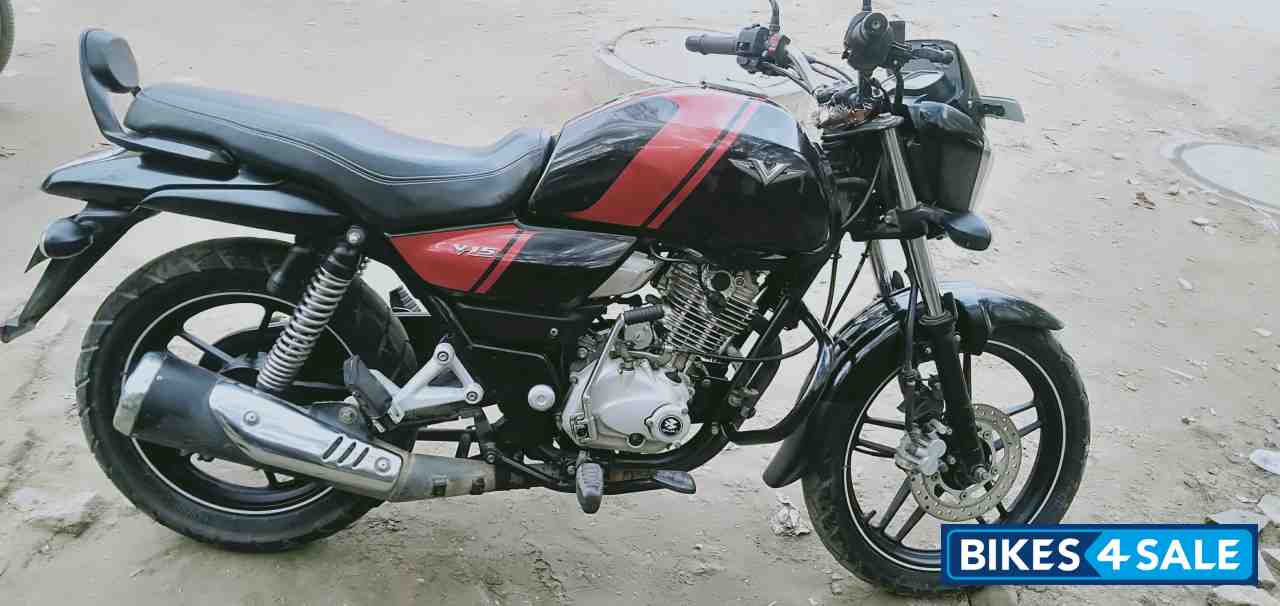 Black And Red Bajaj V15