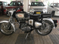Silver Royal Enfield Classic 350