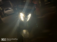 Night Blue Bajaj Dominar 400 Disc