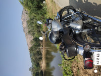 Silver Royal Enfield Bullet Electra Twinspark