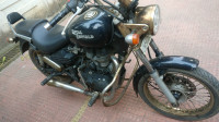 Blue Royal Enfield Thunderbird 500