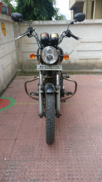 Blue Royal Enfield Thunderbird 500